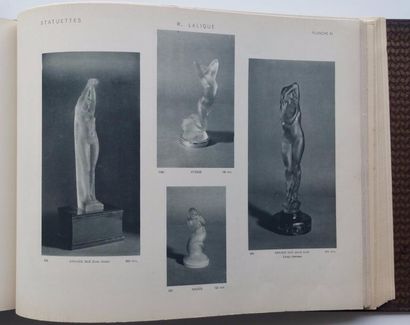 CATALOGUE DES ŒUVRES LALIQUE DE 1932 
« Catalogue des Verreries de René LALIQUE »...