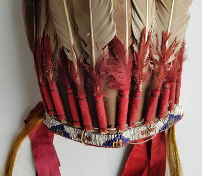 Coiffure Sioux Oglala South Dakota du sud c.1890-1900 Coiffure Sioux Oglala South...