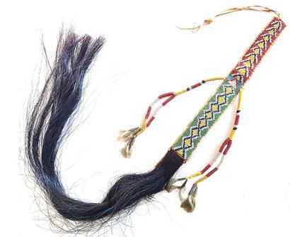 Ornementation de chevelure Sioux c.1890-1900 Ornementation de chevelure Sioux c.1890-1900
South...