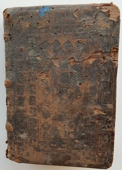 Livre d’heures du XVe siècle Manuscrit de 344 pages orné de lettrines dont de nombreuses...