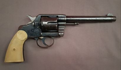 Colt D.A. 38 numéroté c.1885 Colt « Simple Action » en acier trempé et bleui, dans...