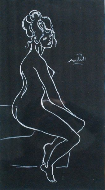 Janie Michels Nu
Dessin
Dim. : 37,5 x 20,5 cm