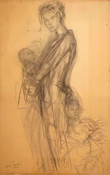 Janie Michels Maternité
1993
Dessin
Dim. : 120,5 x 80 cm