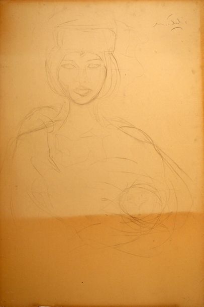 Janie Michels Esquisse Maternité
Dessin
Dim. : 120,5 x 80 cm
