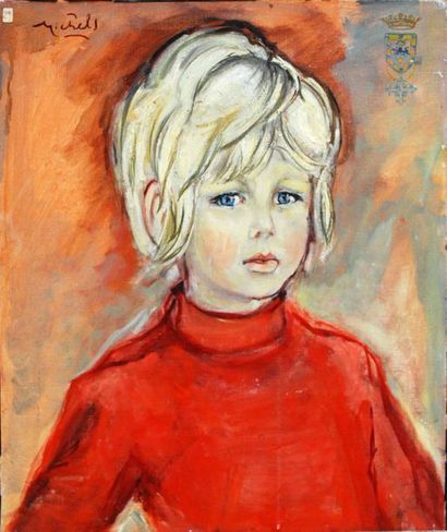 Janie Michels Portrait du jeune comte d’Alcantara
1960
Huile sur toile
Dim. : 46...