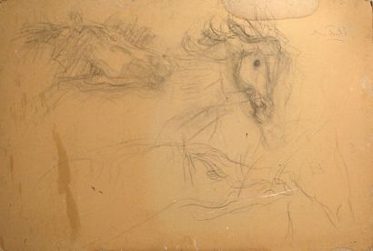 Janie Michels Esquisse de cheval
Dessin
Dim. : 80 x 120,5 cm