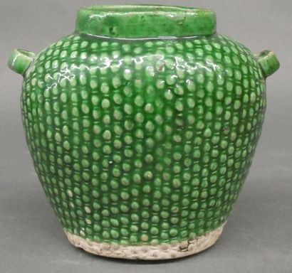 null CHINE


Vase en gré émaillé vert


H : 13cm