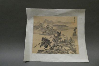 null CHINE


Peinture sur soie représentant un paysage lacustre


Dim 24 x 30cm