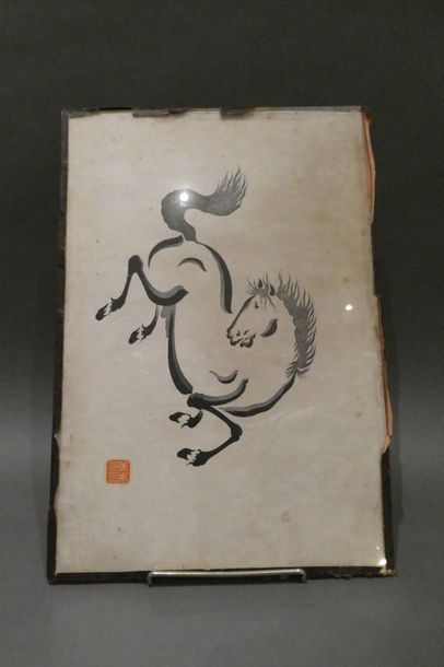 null CHINE


Dessin à l'encre représentant un cheval


Dim. 41 x 28cm