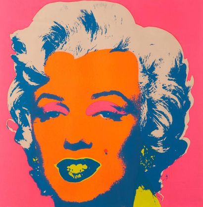 Andy WARHOL (1928-1987), d'après 
Marilyn Monroe
Rare set of ten colour silkscreen...