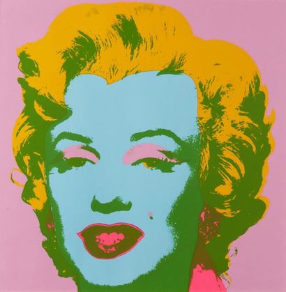 Andy WARHOL (1928-1987), d'après 
Marilyn Monroe
Rare ensemble de dix sérigraphies...
