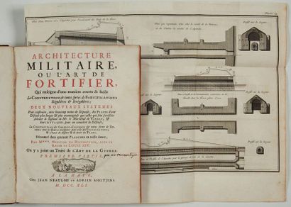 [CORMONTAIGNE, LOUIS DE]. MILITARY ARCHITECTURE, OR THE ART OF FORTIFICATION, WHICH...