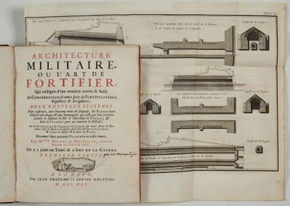 [CORMONTAIGNE, LOUIS DE]. ARCHITECTURE MILITAIRE, OU L'ART DE FORTIFIER, QUI ENSEIGNE...