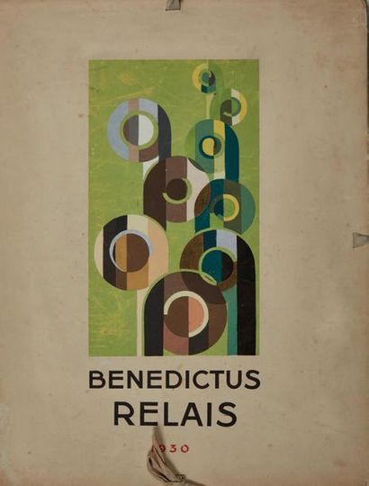 BENEDICTUS. RELAIS. 1930.
Quinze planches donnant quarante-deux motifs décoratifs.
Paris,...