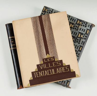 VERHAEREN EMILE. 
LES VILLES TENTACULAIRES.
Paris, Helleu et Sergent, 1919.
1 vol....