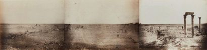 null PHOTOGRAPHIE - LOUIS VIGNES (18311896)
Panorama de Palmyre c1864
Tirage albuminé...