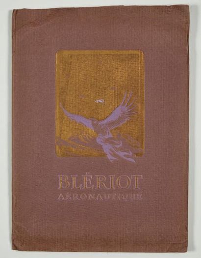 BLERIOT AERONAUTIQUE Rare catalogue publicitaire composé de trois fascicules principaux...