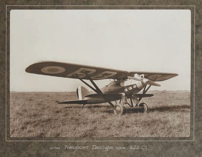 null AVIATION Photographie encadrée avion Nieuport Delage 622 C1
34 x 48,5 cm (à...