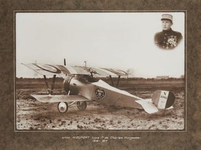 null AVIATION Photographie encadrée avion Nieuport Type 17 de Charles
Nungesser 19161917...
