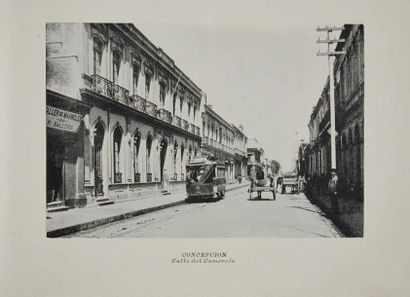 LEBLANC, FÉLIX. VISTAS DE CHILE. 1899 - 1900.
[Album de photographies imprimées du...