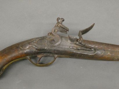 null Pistolet réglementaire de cavalerie prussien à silex de la Manufacture de Potzdam...