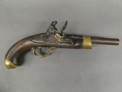 null Pistolet de cavalerie à silex modèle an XIII de la Manufacture impériale de...