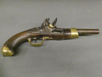 null Pistolet de cavalerie à silex modèle an XIII de la Manufacture impériale de...