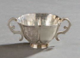null Small cup with two silver handles.
Probably eastern european work from the 18th...