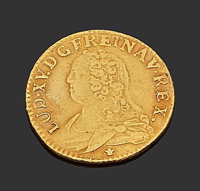 null Gold coin 1729.
Weight : 8,1 g.