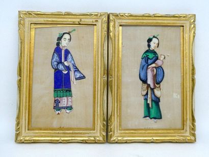 null CHINA



Canton school.



Two drawings on rice paper.



Size : 13 x 8 cm.