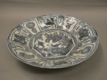 null CHINA



Large porcelain bowl with white and blue bird decoration in the central...
