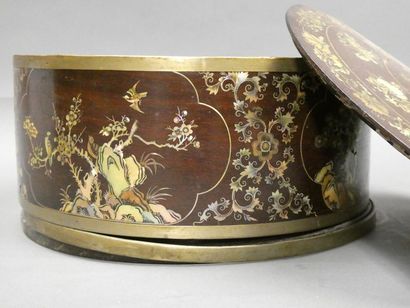 null CHINA



Wooden tea box with mother-of-pearl inlays decorated with floral and...