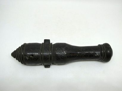  CHINA 
 
Cannon made of finely engraved lava stone 
 
Beginning of the 20th century...