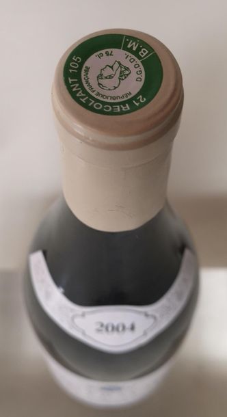 null 1 bouteille MONTRACHET Grand cru - Domaine RAMONET 2004

Etiquette légèrement...