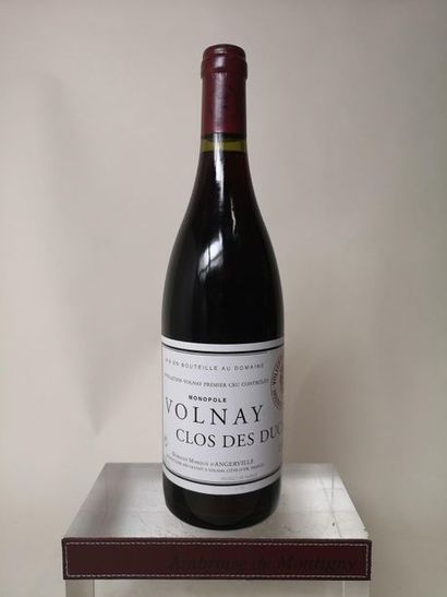 null 1 bouteille VOLNAY 1er cru "Clos des Ducs" - Marquis D'ANGERVILLE 2002

