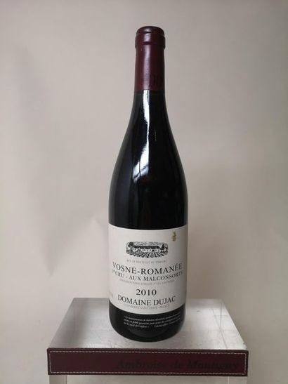 null 1 bouteille VOSNE ROMANEE 1er cru "Les Malconsorts" - C. DUJAC 2010

Etiquette...