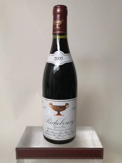null 1 bouteille RICHEBOURG Grand cru - GROS Frere & Soeur 2005

