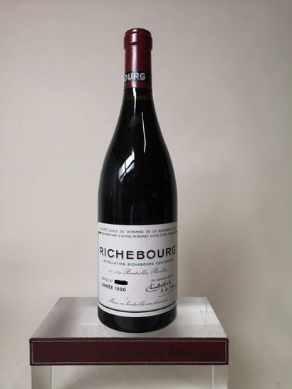 null 1 bouteille RICHEBOURG - Domaine de La Romanée Conti 1990

