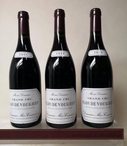 null 3 bouteilles CLOS de VOUGEOT Grand cru - Méo-Camuzet 2013

