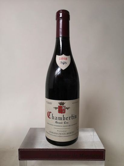 null 1 bouteille CHAMBERTIN Grand cru - D. Mortet 1998

