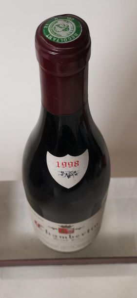 null 1 bouteille CHAMBERTIN Grand cru - D. Mortet 1998

