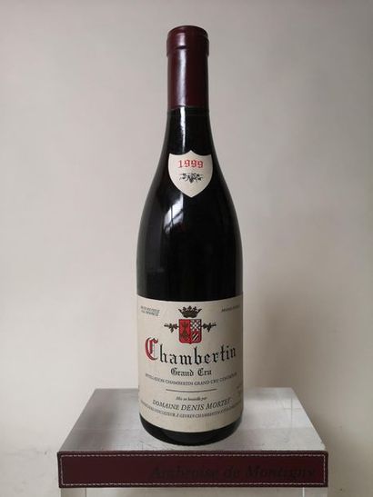 null 1 bouteille CHAMBERTIN Grand cru - D. Mortet 1999

