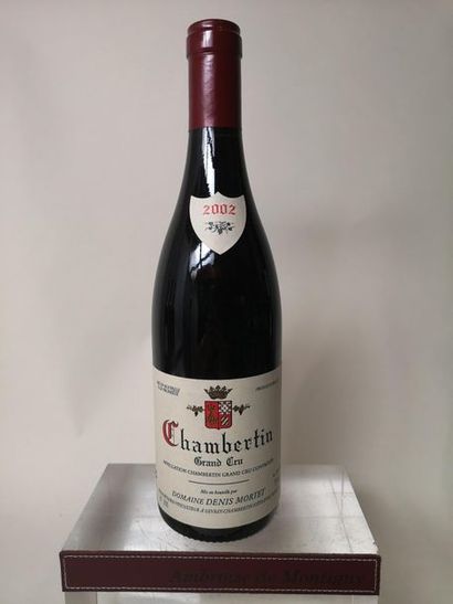 null 1 bouteille CHAMBERTIN Grand cru - D. Mortet 2002

