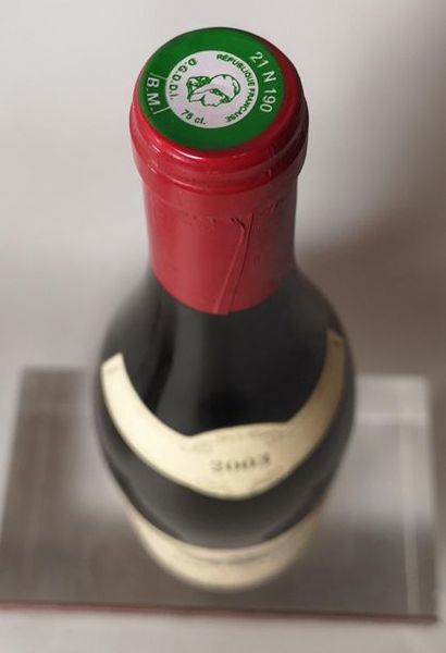 null 1 bouteille MOREY SAINT DENIS 1er cru "Clos Sorbés" - Jacky TRUCHOT 2003

