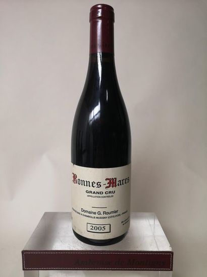null 1 bouteille BONNES MARES Grand cru - G. Roumier 2005

Etiquette très légèrement...