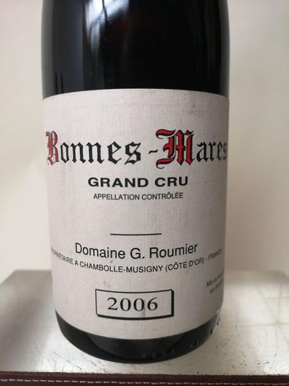 null 1 bouteille BONNES MARES Grand cru - G. Roumier 2006

Etiquette très légèrement...