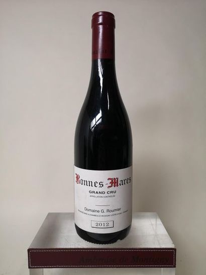 null 1 bouteille BONNES MARES Grand cru - G. Roumier 2012

Etiquette très légèrement...