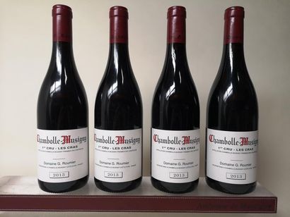 null 4 bouteilles CHAMBOLLE MUSIGNY 1er cru "Les Cras" - G. Roumier 2013

