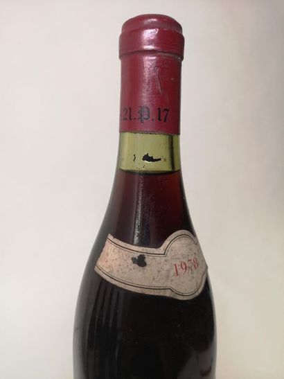 null 1 bouteille CHAMBOLLE MUSIGNY 1er cru "Les Amoureuses" - G. Roumier 1978

Etiquette...