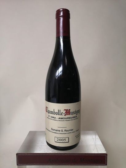 null 1 bouteille CHAMBOLLE MUSIGNY 1er cru "Les Amoureuses" - G. Roumier 2005

Etiquette...